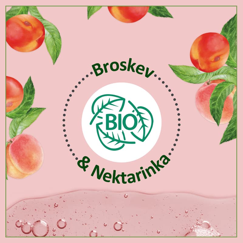 Le Petit Marseillais BIO Sprchový gel bílá broskev a nektarinka