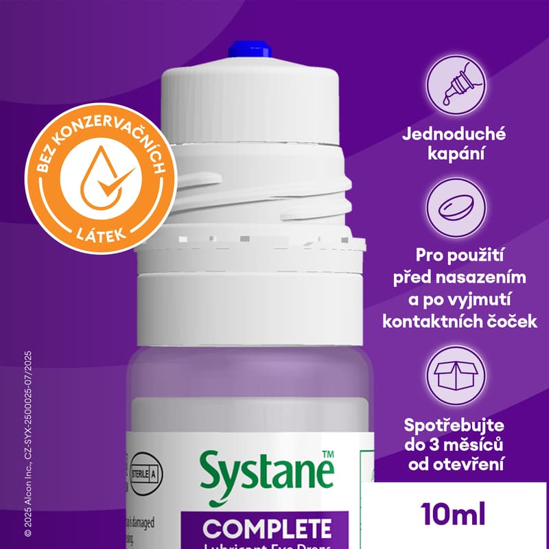 Systane Complete bez konzervačních látek 10ml