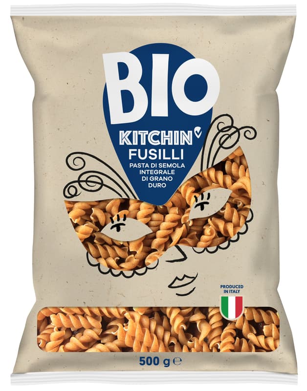 Kitchin BIO Fusilli whole wheat