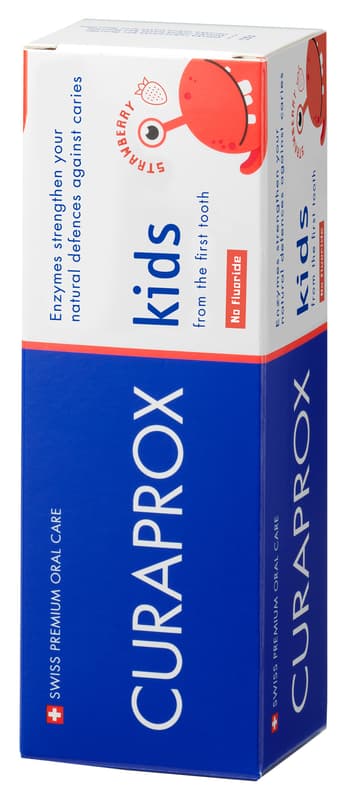 Curaprox Kids Children's toothpaste from the first tooth, strawberry