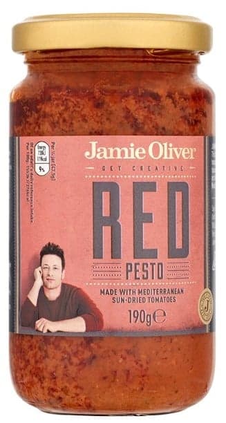 Jamie Oliver Pesto Sun Dried Tomato Red