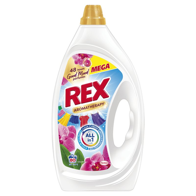 Rex Aromatherapy Orchid washing gel (3,6 l)