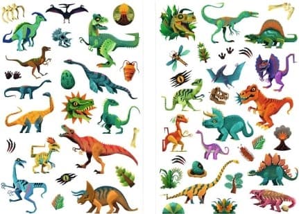 Djeco Tetování svět dinosaurů