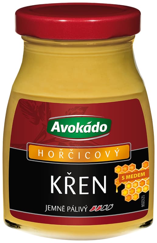 Avokado Mustard horseradish with honey