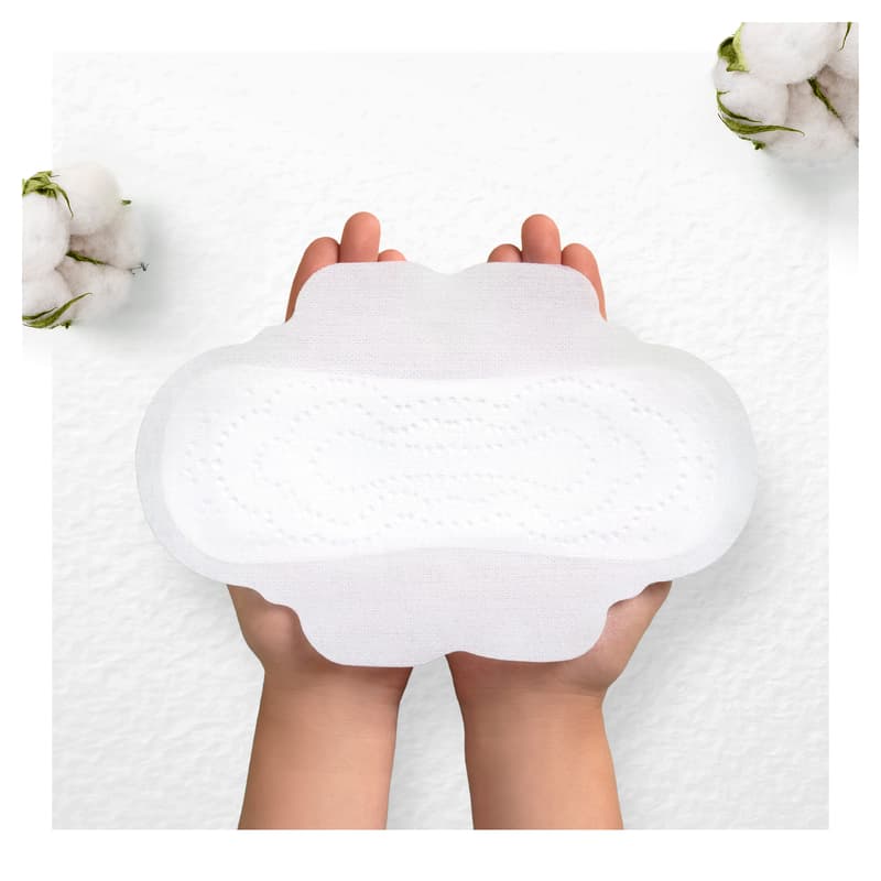 Always Cotton Protection Ultra Night Sanitary Towels With Wings X