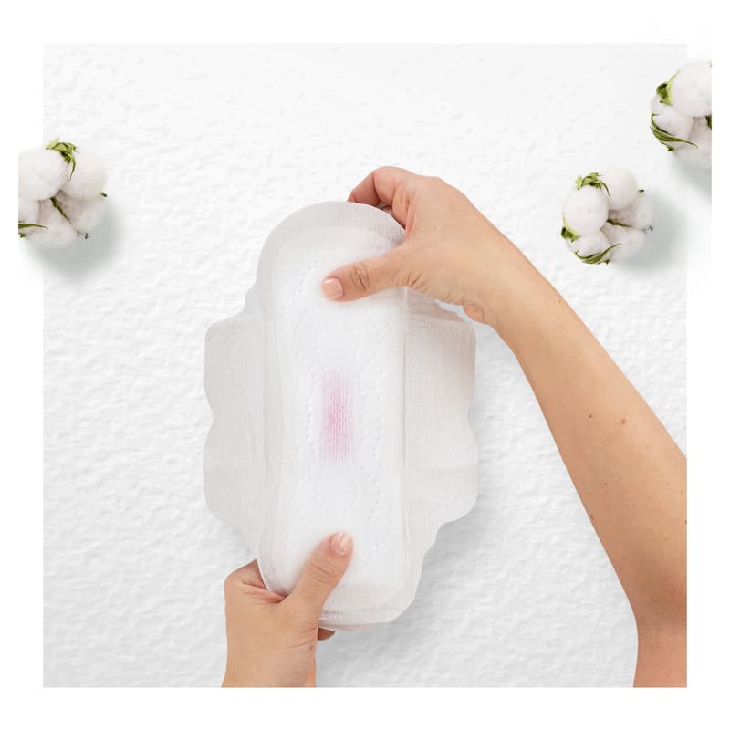 Always Cotton Protection Ultra Night Sanitary Towels With Wings X