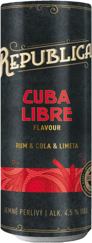 Božkov Republica Cuba Libre 4,5 % obj. 