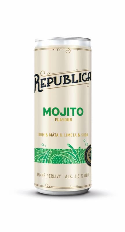 Božkov Republica Mojito 4,5% obj.