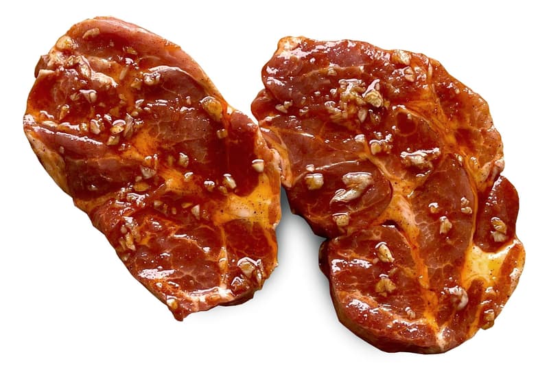 Sutcha Pork collar in orange and honey marinade, 2 pcs