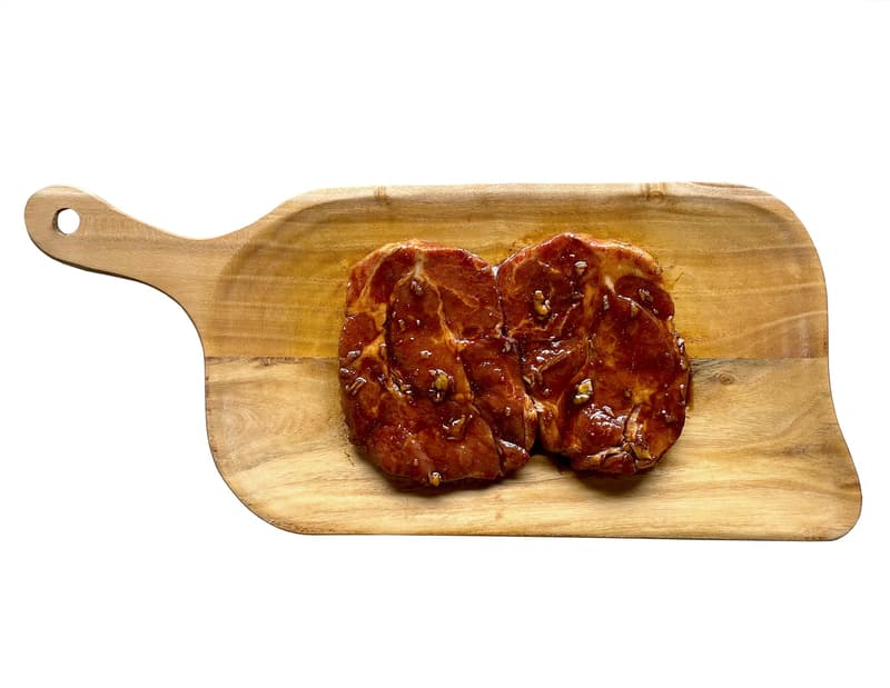 Sutcha Vepřová krkovice v marinádě s melasou a balsamicem, 2 ks