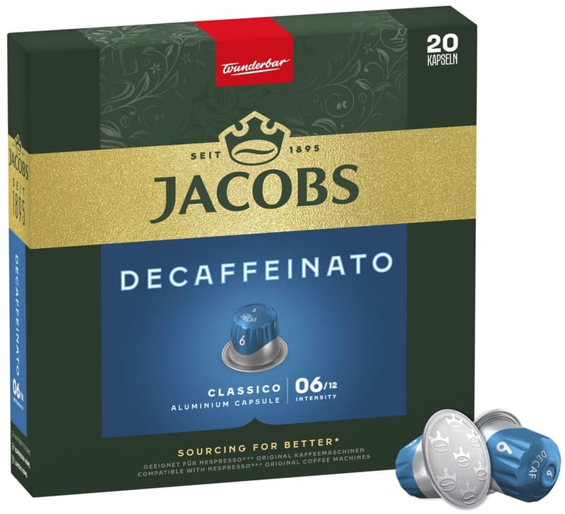 Jacobs Decaffeinato int 6 capsules for Nespresso