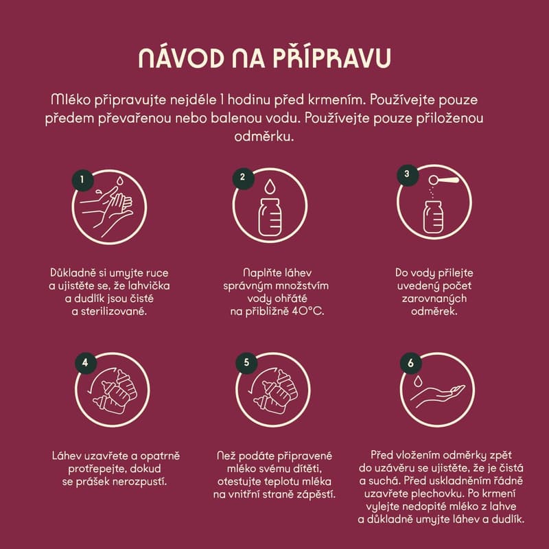 Beggs Počáteční mléko 1