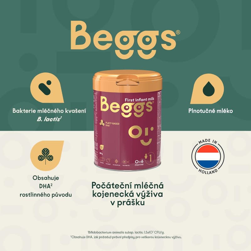 Beggs Počáteční mléko 1