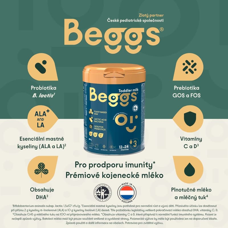 Beggs Batolecí mléko 3