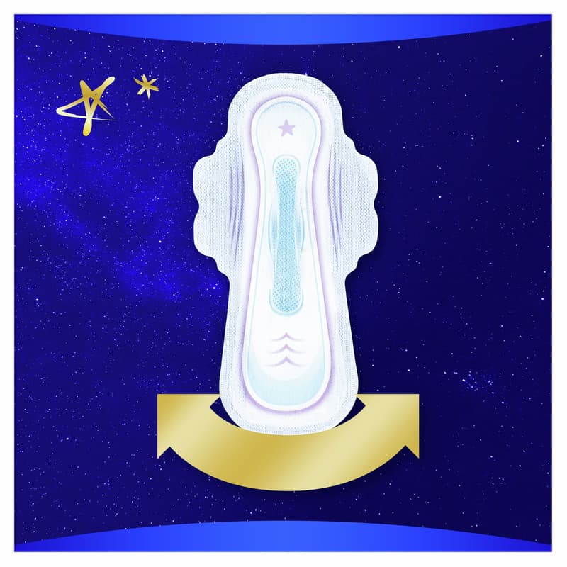 Always Ultra Secure Night Extra Hygienické vložky s křidélky
