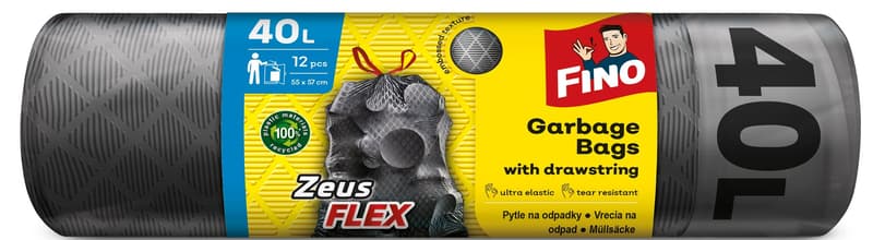 Fino Zatahovací pytle Zeus Flex 40 l