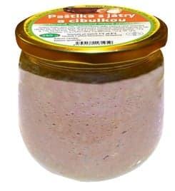 Farma rodiny Němcovy Paštika s játry a cibulkou