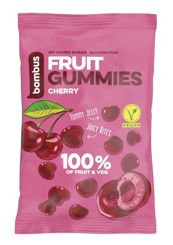 Bombus Fruit gummies cherry