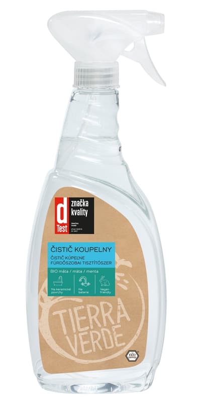 Tierra Verde Bathroom cleaner with BIO peppermint oil