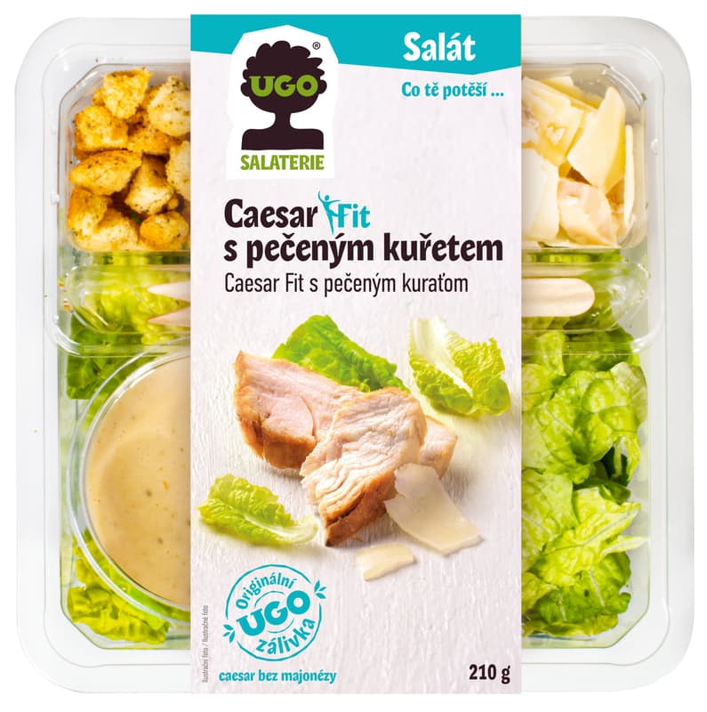 Ugo Caesar FIT salad