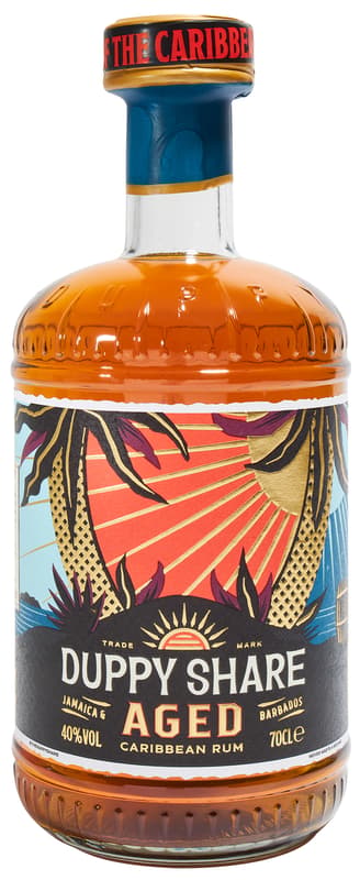 The Duppy Share Aged Rum 40 % obj.