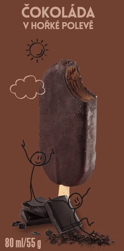 Pinko Chocolate in bitter glaze