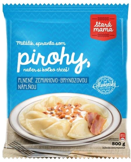 Stará mama Pies with potato and cheese filling (frozen)