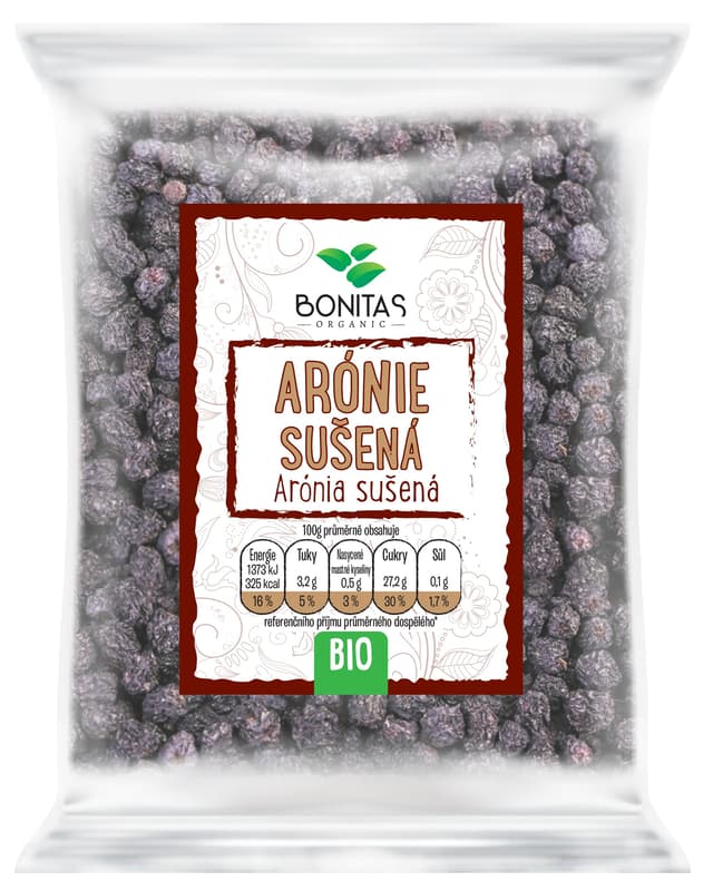 Bonitas Organic dried Aronia