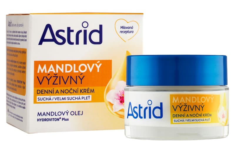 Astrid Mandlový denní a noční krém pro suchou pleť