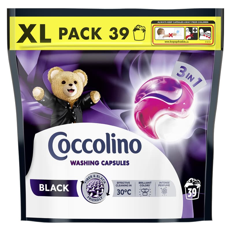 Coccolino Black washing capsules