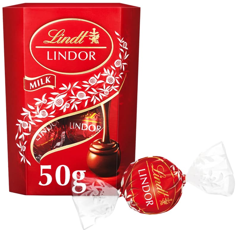 Lindt Chocolate Box LINDOR pralines Milk chocolate mini pack
