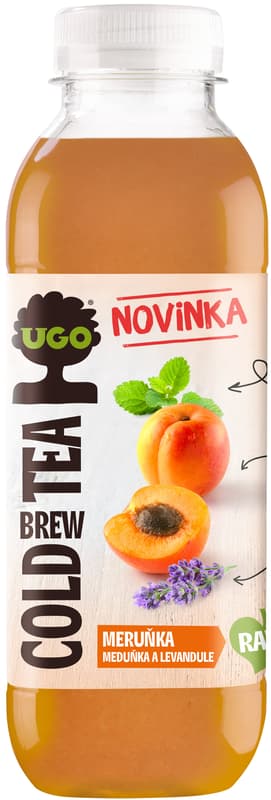 UGO RAW Cold Brew Tea Apricot, Lemon Balm and Lavender