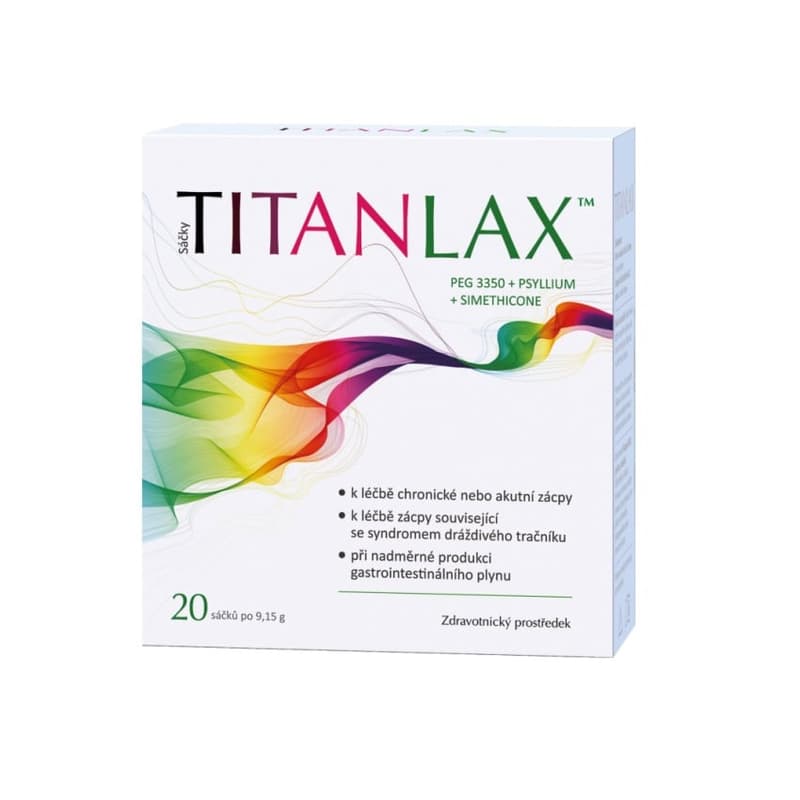 Titanlax sachets 20x9.15g