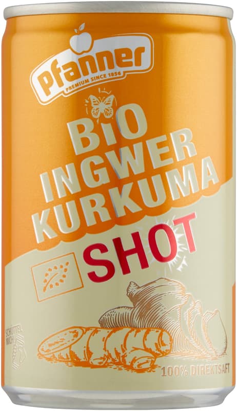 Pfanner BIO Ginger Curcuma shot