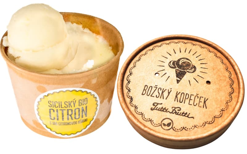 Božský kopeček Organic Sicilian lemon with lemon peel
