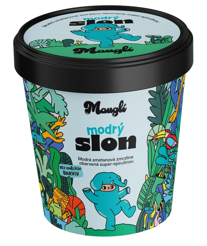 Mauglí Blue elephant