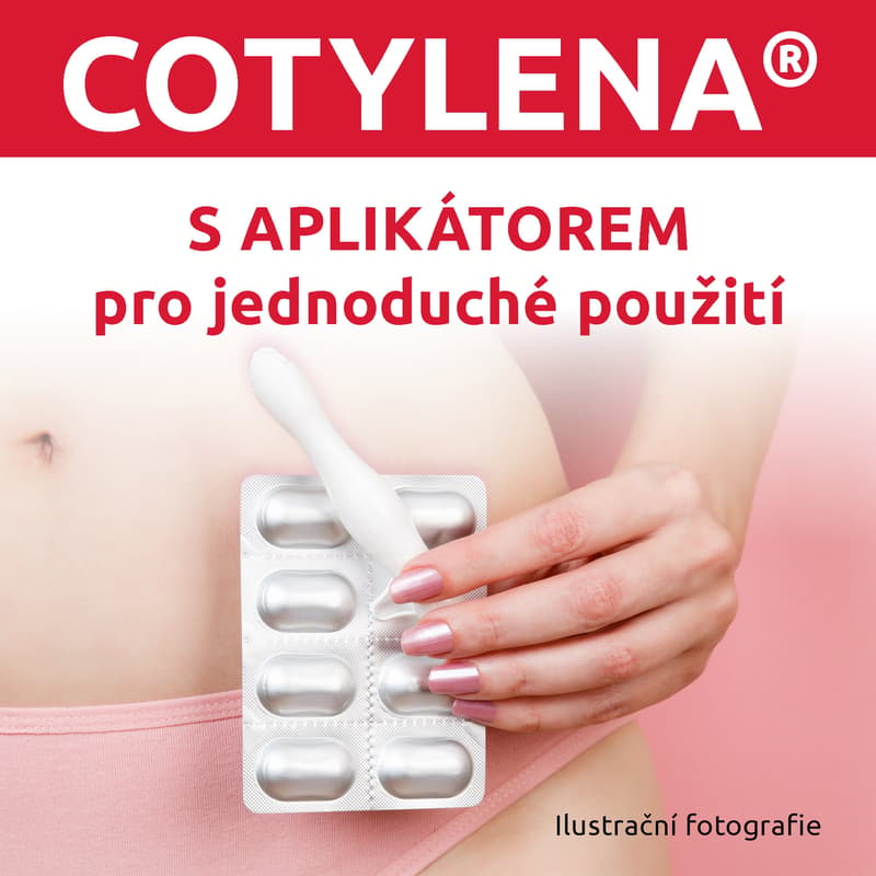 COTYLENA 200MG Vaginální tableta 3