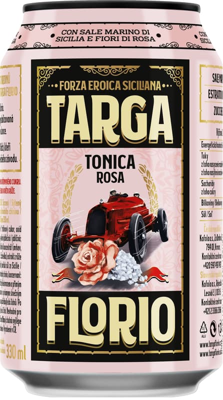 Targa Florio Tonica Rosa plech