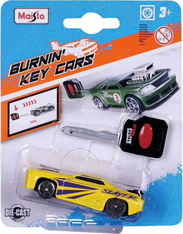 Maisto Burnin' Key Cars