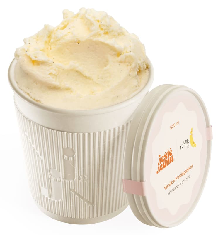 Rohlíkova zmrzlina Vanilla Madagaskar