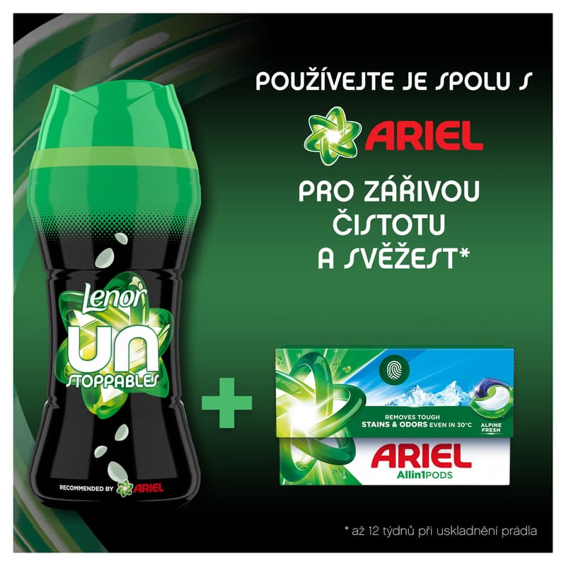Lenor Unstoppables Scent of Ariel scented beads (495 g)