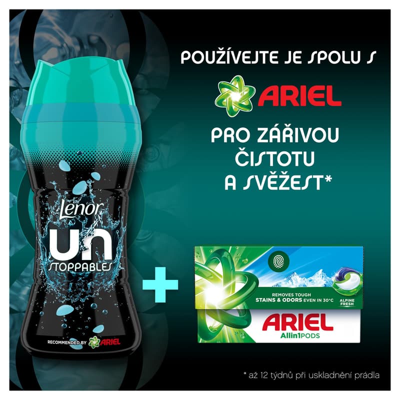 Lenor Unstoppables Fresh vonné perličky