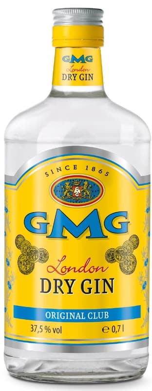 GMG Dry gin 37,5% vol.