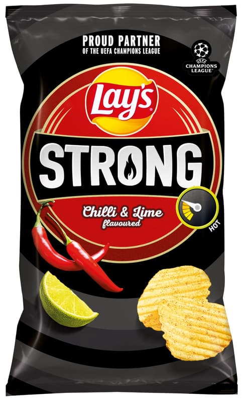 Lay's Max Strong s příchutí chilli a limetky