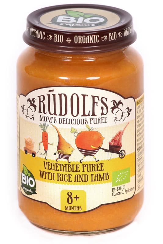 Rudolfs BIO Vegetables with rice and lamb