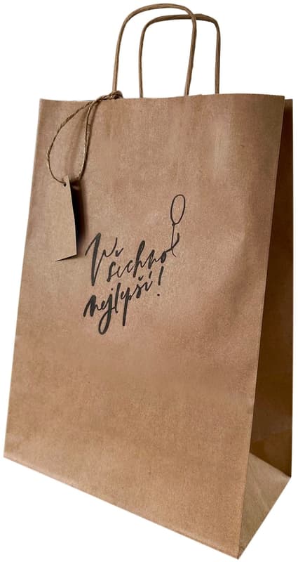 Be Nice Natural Gift Bag Všechno nejlepší