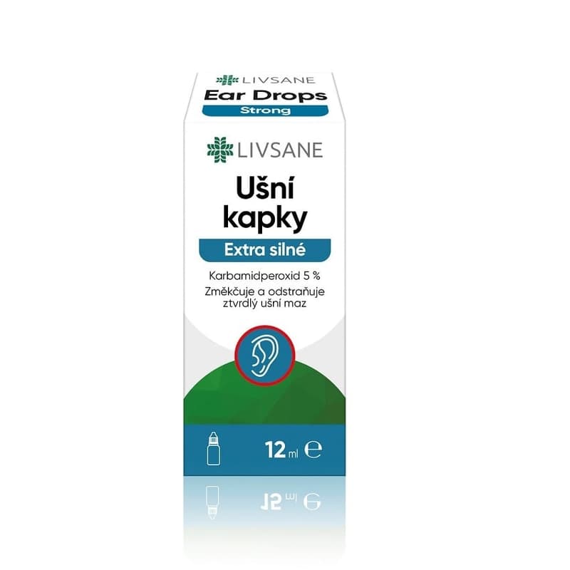 LIVSANE Ear Drops Extra Strong 12ml