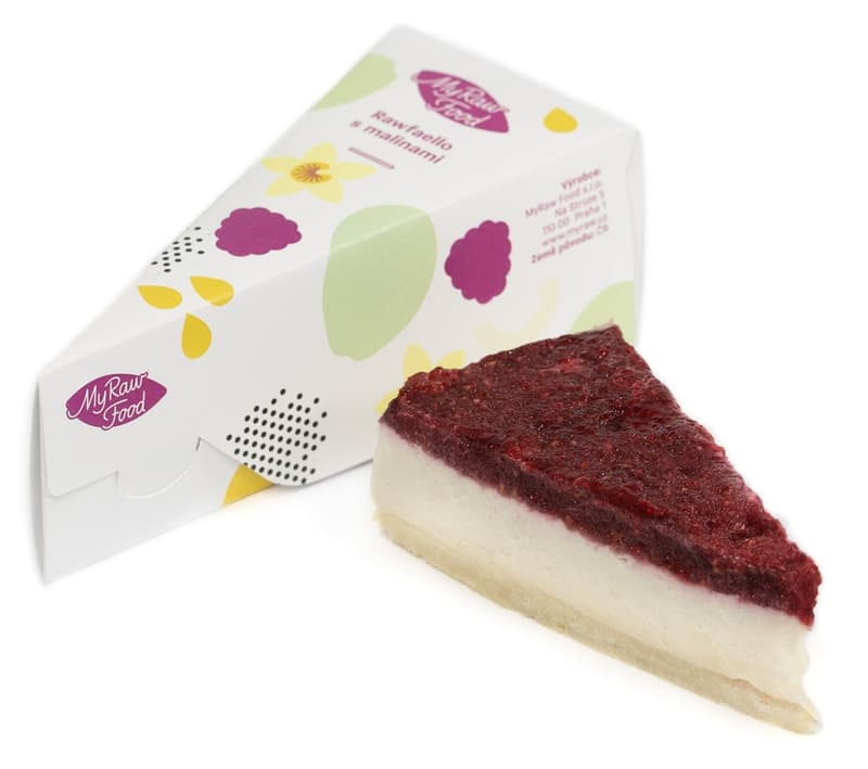 MyRaw Food Rawfaello dort s malinami