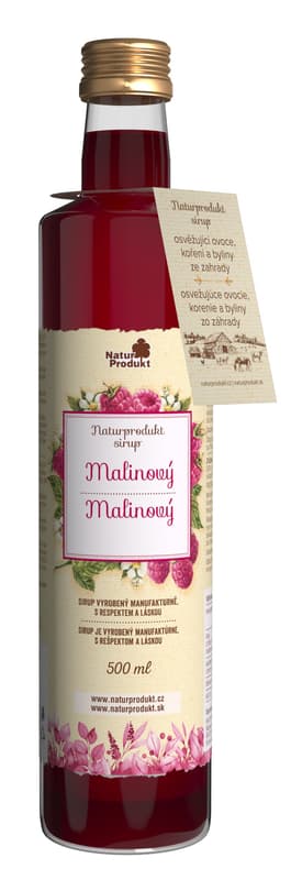 Naturprodukt Raspberry Syrup