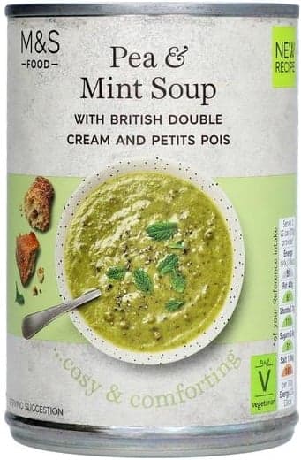 Marks & Spencer Pea & Mint soup